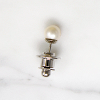 Creamy Cultured Pearl Tie Tack