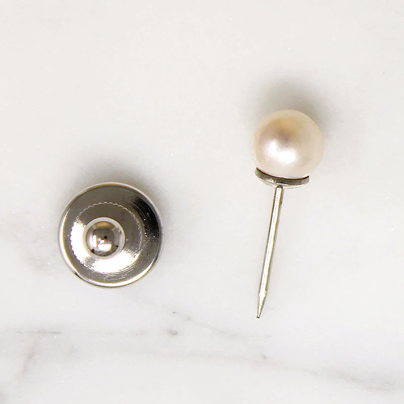 Creamy Cultured Pearl Tie Tack