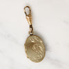Engraved Victorian Locket on Watch Hook