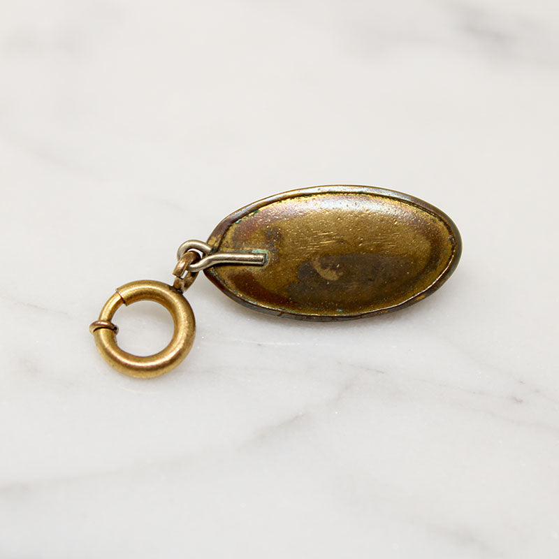 Sly Serpent Pendant with Sugar Loaf Garnet