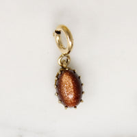 Wee Edwardian Goldstone Charm