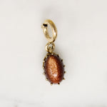 Wee Edwardian Goldstone Charm