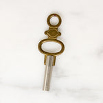 Steampunk Brass & Steel #4 Watch Key