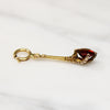Witchy Bird's Talon & Garnet Talismanic Charm