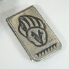 Bear's Claw Silver-Plate Money Clip