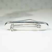 Tiny Craftsman Folding Knife Brooch