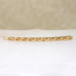 Large 14k Gold Antique Helix Barrette