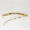 Large 14k Gold Antique Helix Barrette