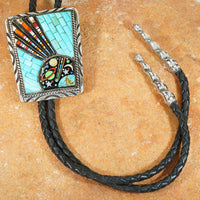 Sally Yazzie Galaxy Bolo Tie