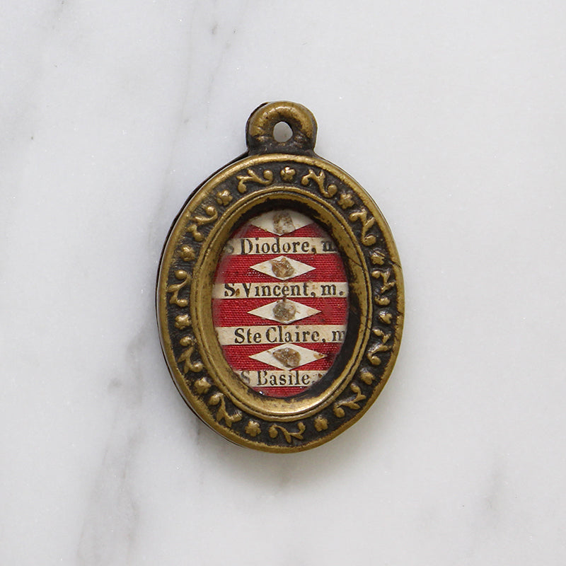 Rare Reliquary Pendant Circa 1800