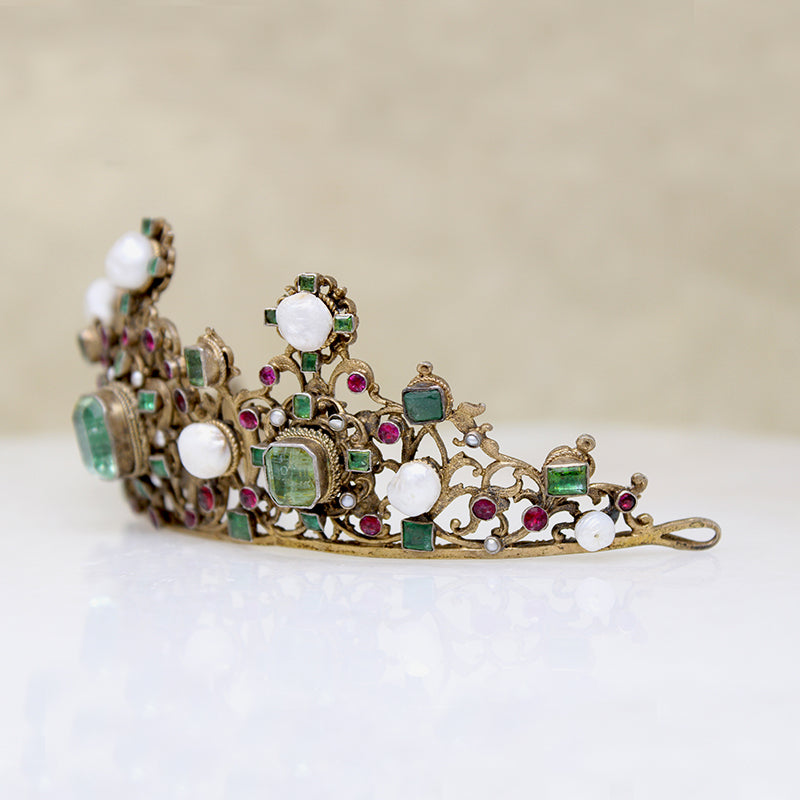 Bejeweled 19th Century Austro-Hungarian Tiara