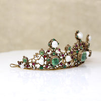 Bejeweled 19th Century Austro-Hungarian Tiara