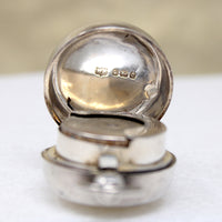 English Sterling Silver Sovereign Case