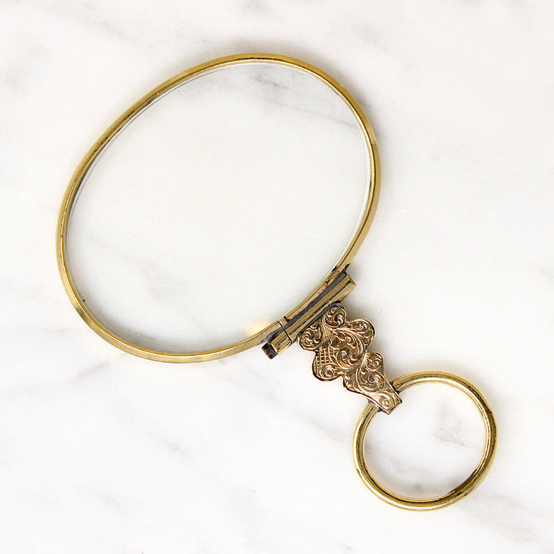 Handsome Georgian Magnifying Glass