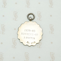Ladies & Gentlemen 1939 Doubles Lawn Tennis Fob