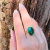 Unusual Maw-Sit-Sit Gold Ring