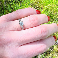 Lovely Vintage Diamond Engagement Ring