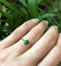 The Tiniest Turquoise 19thc Ring