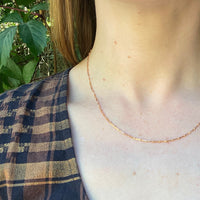 Rose Gold Fancy Link Vermeil Chain
