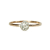 Orbit Solitaire Platinum and Rose Gold - Gem Set Love