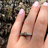 Vintage Fancy Yellow Diamond Engagement Ring