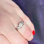 Classic Engagement Ring with Dazzling Light Brown Diamond