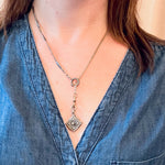 Niello and Gold Swivel and Bolt Chain