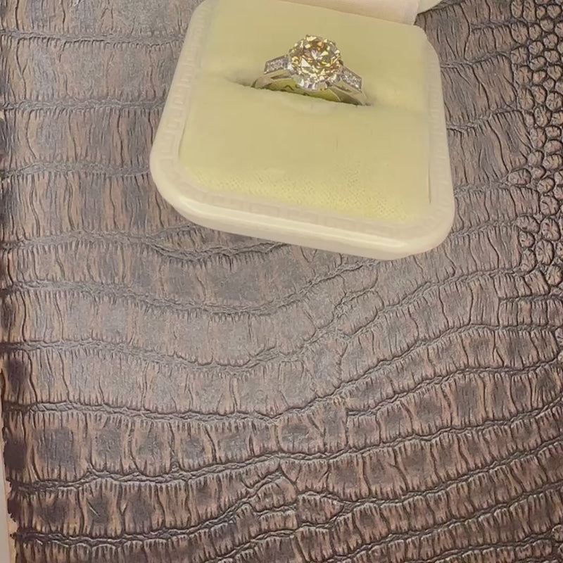 Dazzling 2.07ct Fancy Diamond Engagement Ring