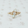 oec diamond and opal ring 