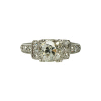 Stunning 1.5 ct OMC in Platinum