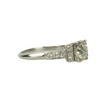 Stunning 1.5 ct OMC in Platinum
