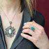 Ornate German Necklace with Neoclassical Influences