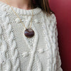 Exquisite Picture Agate Georgian Pendant