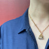Rose adorned Early 19th c Gold Chalcedony Seal Fob