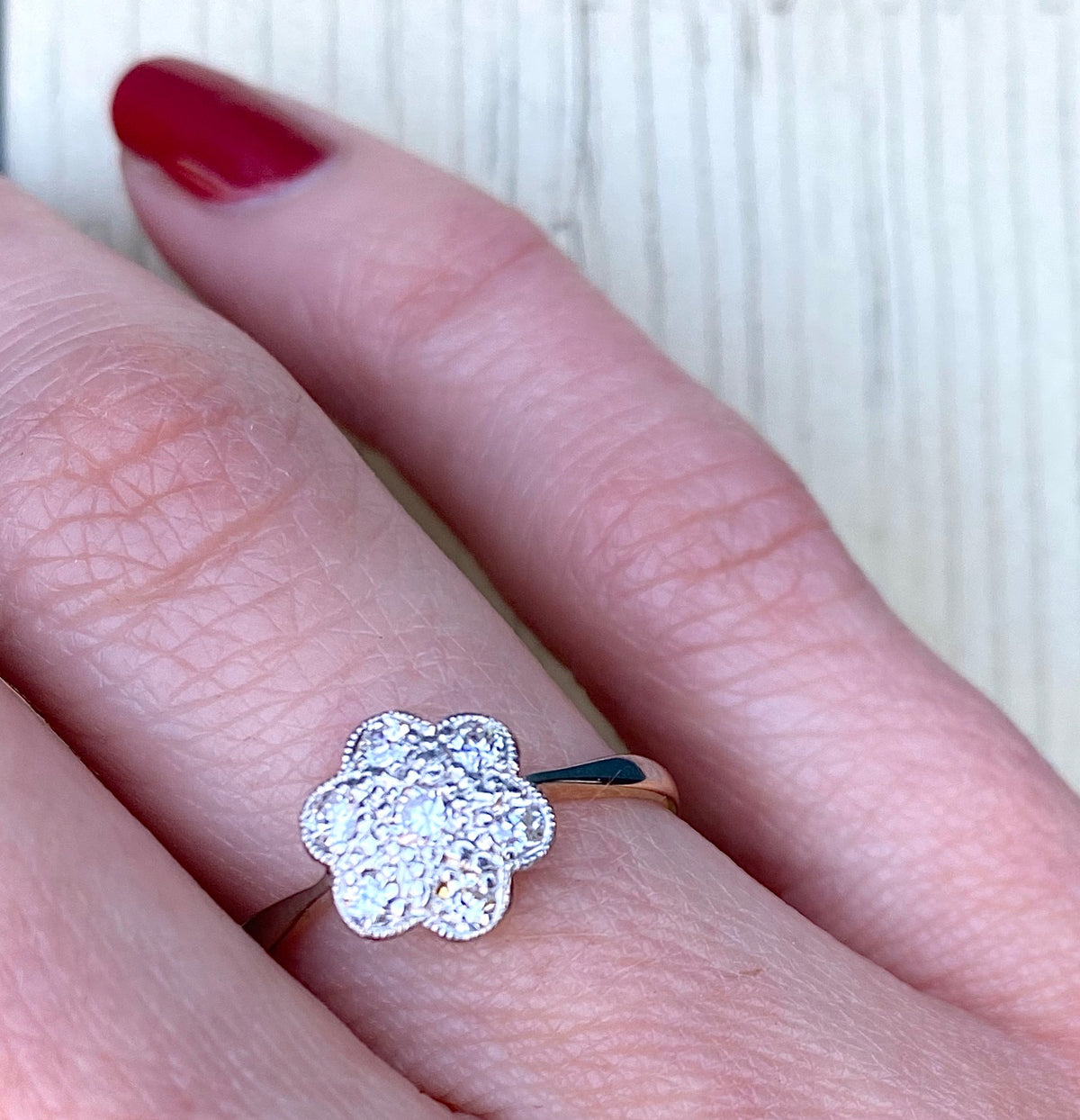 The Daisy Diamond Ring