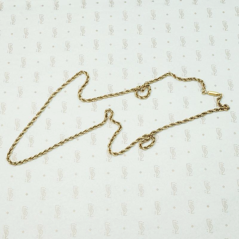 Timeless Edwardian Twisted Rope Chain