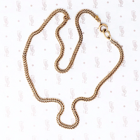 Vintage 14k Flat Curb Chain Circa 1917