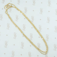 Shiny Pretty Vintage 14k Gold Rope Chain