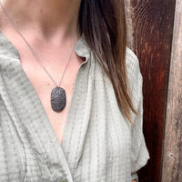 Tactile Knutson Studio Piece Sterling Silver Pendant