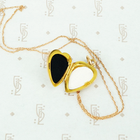 15ct Rose Gold Heart Locket