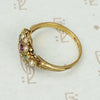 Pristine 15ct Gem Set Ring c1872
