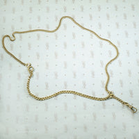 Fabulous Curbs Married Chains Necklace