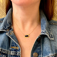 Lapis Lazuli & Gold Conversion Necklace