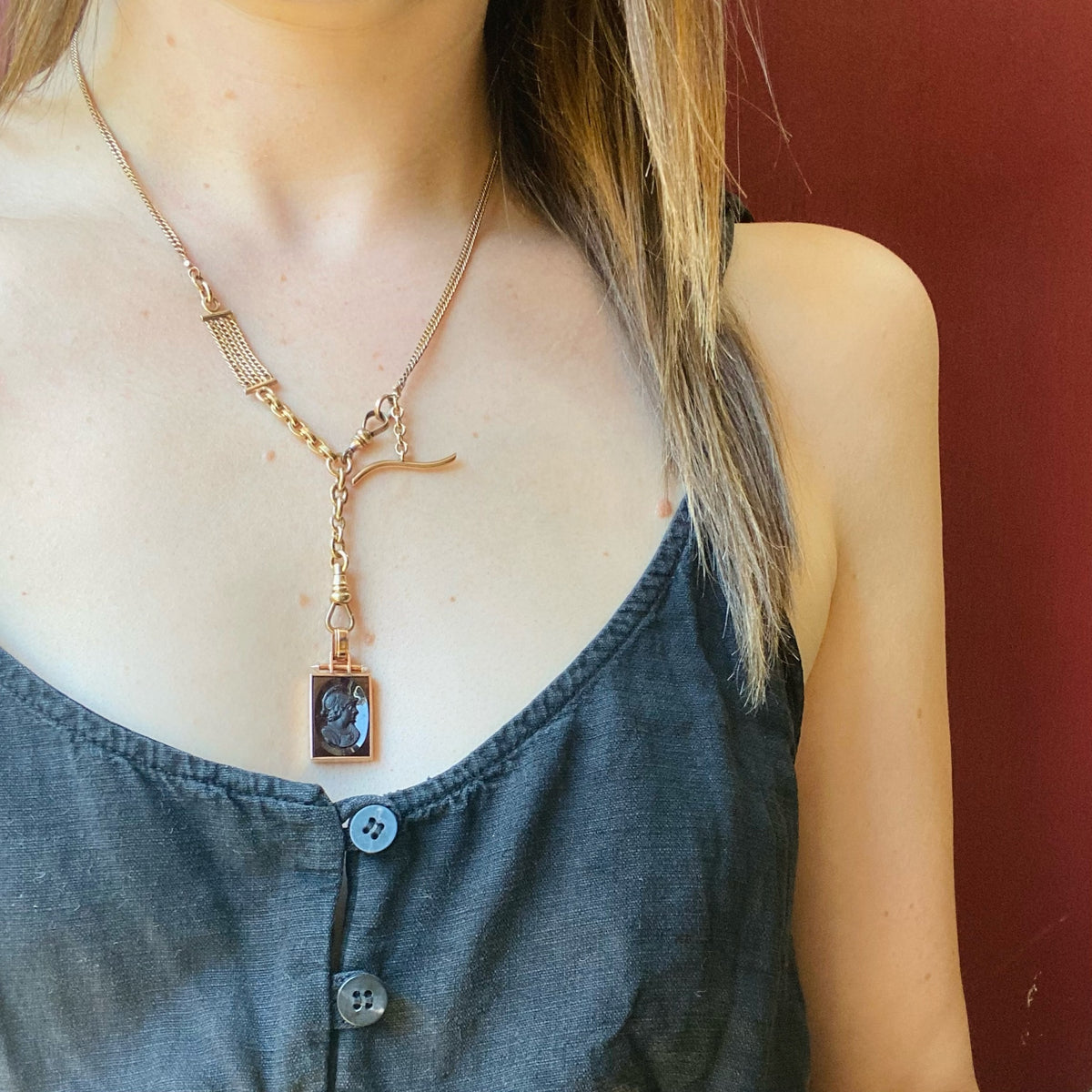 Just Fancy Enough T-bar and Double Hook Chain by AI