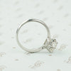 alternate view old euro 1.77 ct diamond solitaire in platinum
