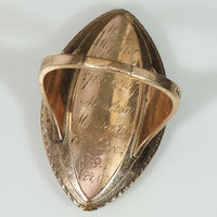 18th Century Mourning Ring Dated 1784-86