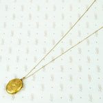Lovely Old Cross Hatch Locket