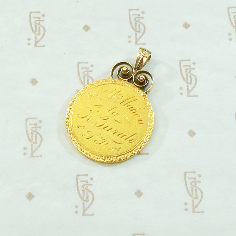 1888 Liberty Coin Love Token