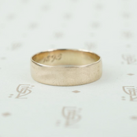 Antique Wedding Band 1895