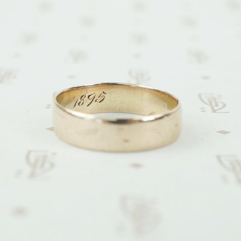 Antique Wedding Band 1895